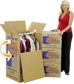 Portable Wardrobe, Porta-Robe, best way to move your hanging clothes and protect during transport