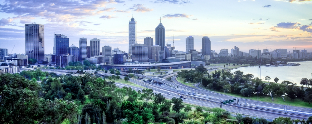 the perth skyline