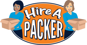 Hire a packer logo