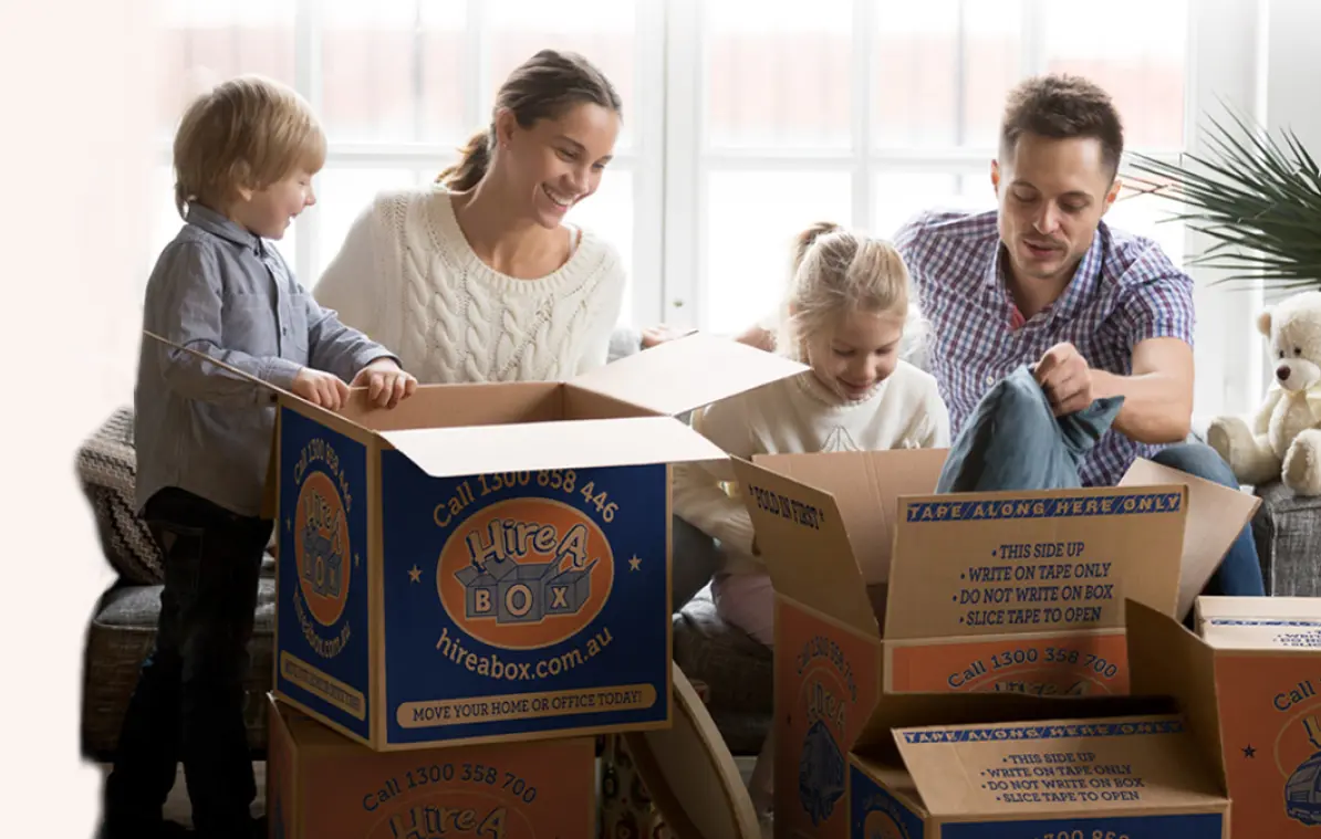 Hire A Box — moving boxes delivered to your door in Adelaide — free next-day delivery